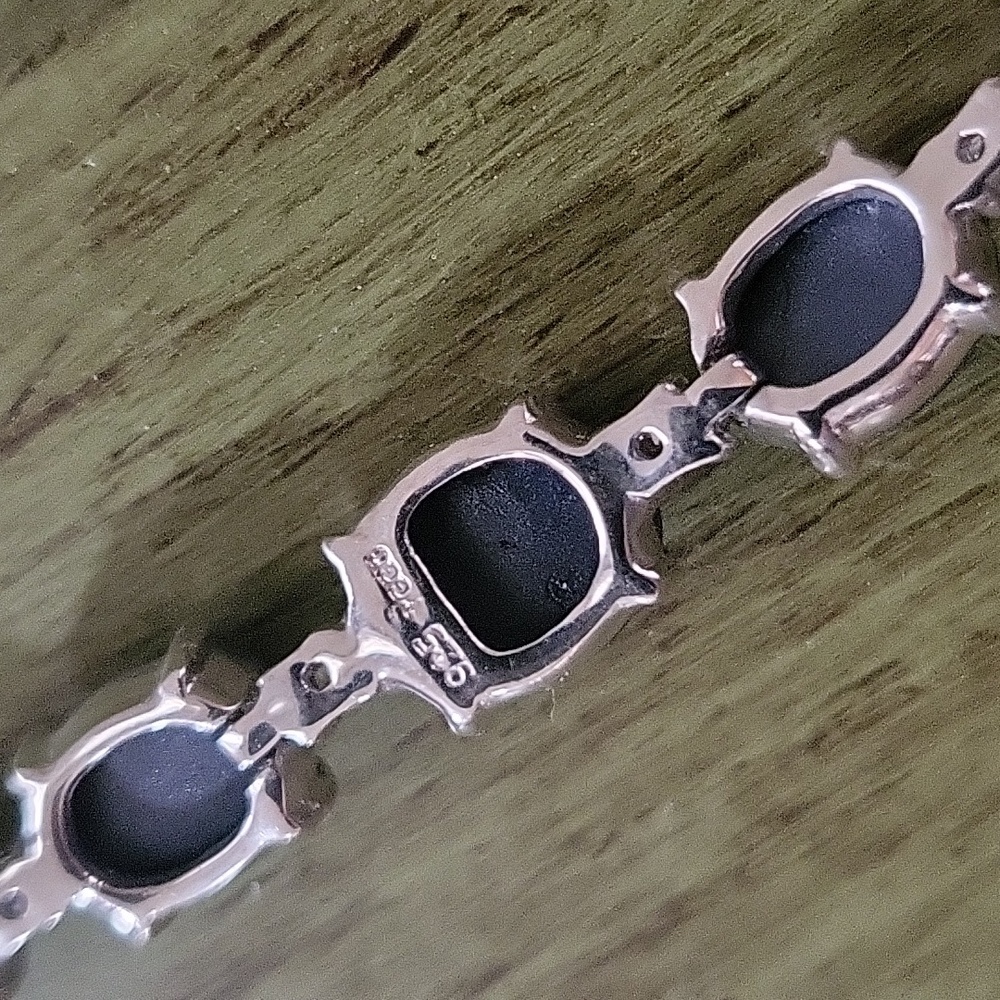 Blue Star Sapphire Set - Picture 5 of 7